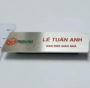 [Xưởng] L&agrave;m Biển T&ecirc;n Nh&acirc;n Vi&ecirc;n Cao Cấp