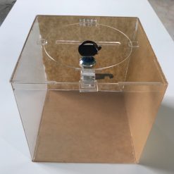 Thùng phiếu mica dày 2mm- KT: 20x20x20 (cm) 0362359817