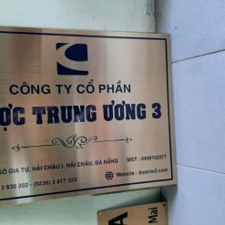 Biển Tên Công Ty Inox