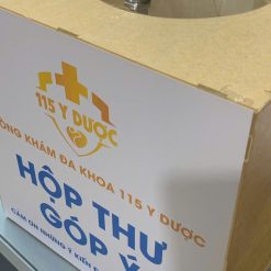 [Xưởng Mica] Hộp Thư Góp Ý Thùng Mica, Thùng Phiếu Tại Sài Gòn