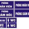 [Xưởng] In Biển Bảng Số Phòng, Phòng Ban, Số Nhà Công Ty