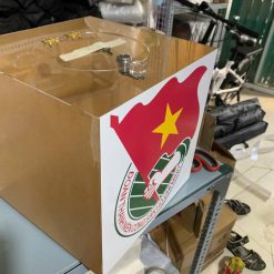 [Xưởng Mica] Dán Thùng Mica Theo Yêu Cầu